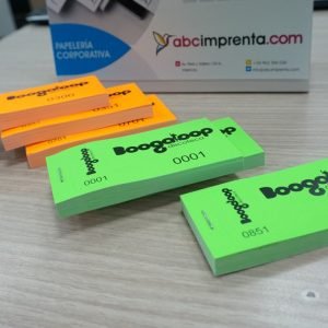 entradas para discotecas en colores fluorescentes de todos los tamaños