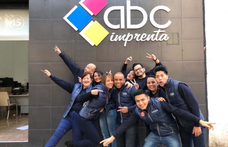 Equipo de trabajo de ABC Imprenta