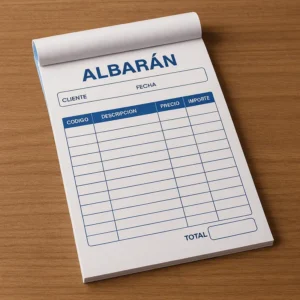 albaranes de entrega versus facturas